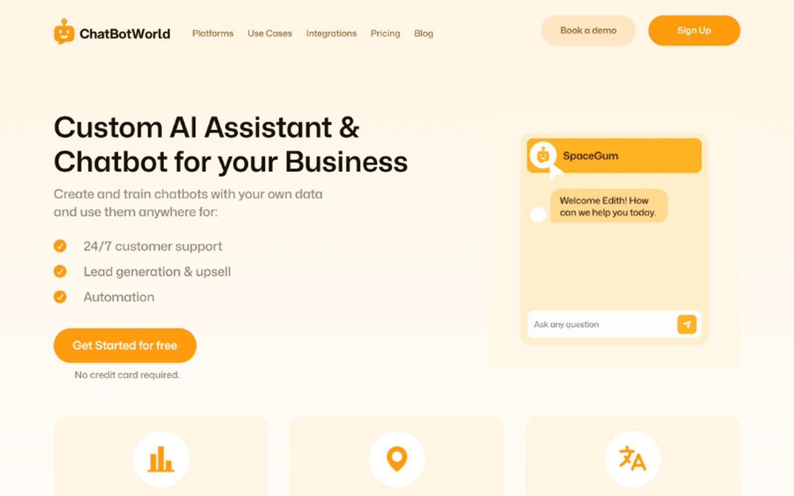 SaaS dashboard and onboarding flow built by BAVEON